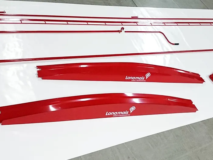 Caminhão truck com lona PVC personalizada Lona Mais